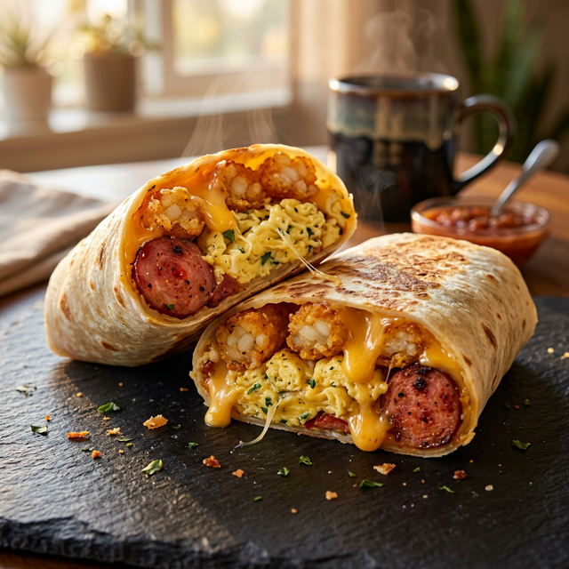 The Paniolo Breakfast Burrito