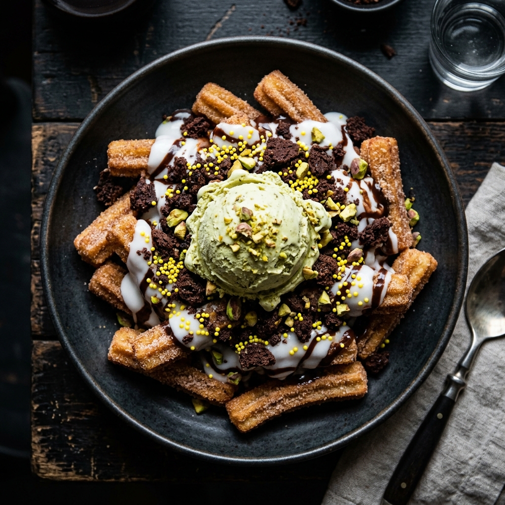 Churro Asada Fries Dessert